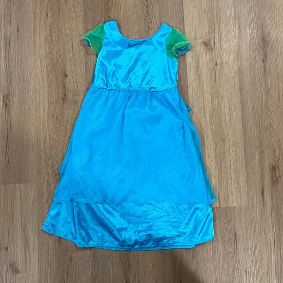 Disney Dress Up Costume Tinkerbell Green Size 4 - Picture 5 of 5